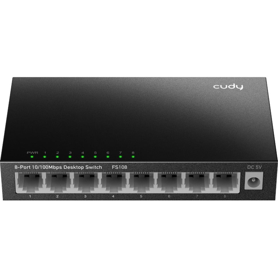 Switch desktop Cudy 8 porte 10 100 Mbps (nero)