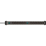 Presa Brennerstuhl premium-alu-line 12 vie 3 m h05vv-f 3g1,5 2x prese commutabili a 6 vie