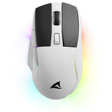 Mouse da gioco Sharkoon skiller sgm50w (bianco, 400 - 6400 dpi, LED rgb)