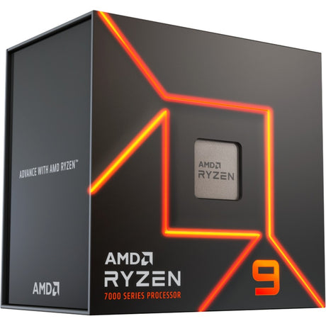 Processore AMD Ryzen 9 7900x, 4,7 GHz (5,6 GHz Turbo Boost) socket AM5 (sbloccato, in scatola)