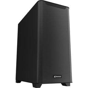 Custodia midi tower Sharkoon m30 nera (nera | 2x USB-A | 1x USB-C)