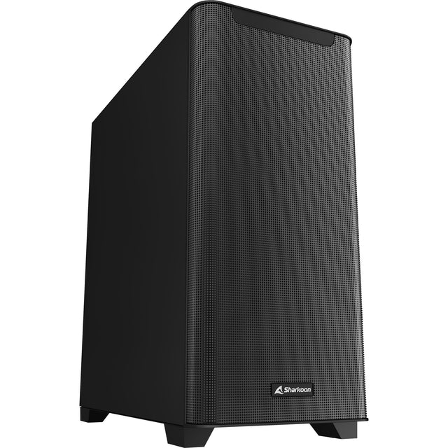 Custodia midi tower Sharkoon m30 nera (nera | 2x USB-A | 1x USB-C)