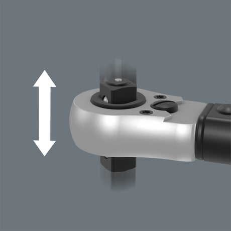 Chiave dinamometrica regolabile Wera click-torque c 3 push r l (nero verde, 40-200 nm)