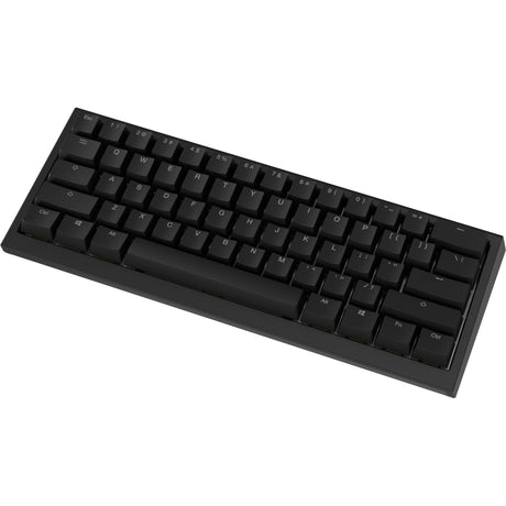 Ducky one x mini tastiera meccanica wireless rgb (nera, layout us (qwerty), induttiva, 60%, sostituibile a caldo, pbt, 2,4 ghz | bluetooth | usb-c)