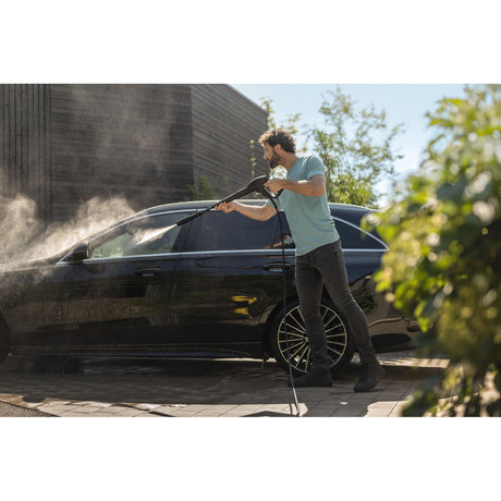 Idropulitrice Kärcher k 5 wcm premium home (giallo nero, con blaster, avvolgitubo e detergente per superfici)