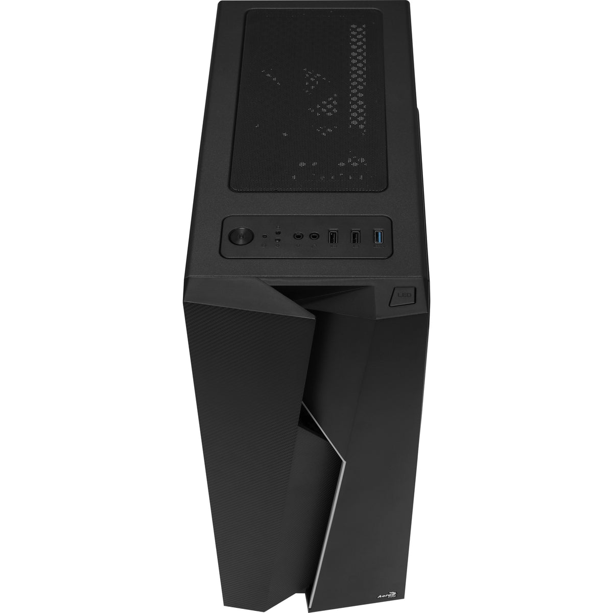 Custodia midi tower Aerocool Bolt (nera | 3x USB-A | RGB | finestra)
