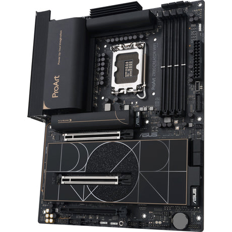 Scheda madre Asus ProArt Z890-Creator WiFi Socket 1851 (RAID, 2,5 GB-LAN, 10 GB-LAN, Wi-Fi 7, BT, audio, ATX)
