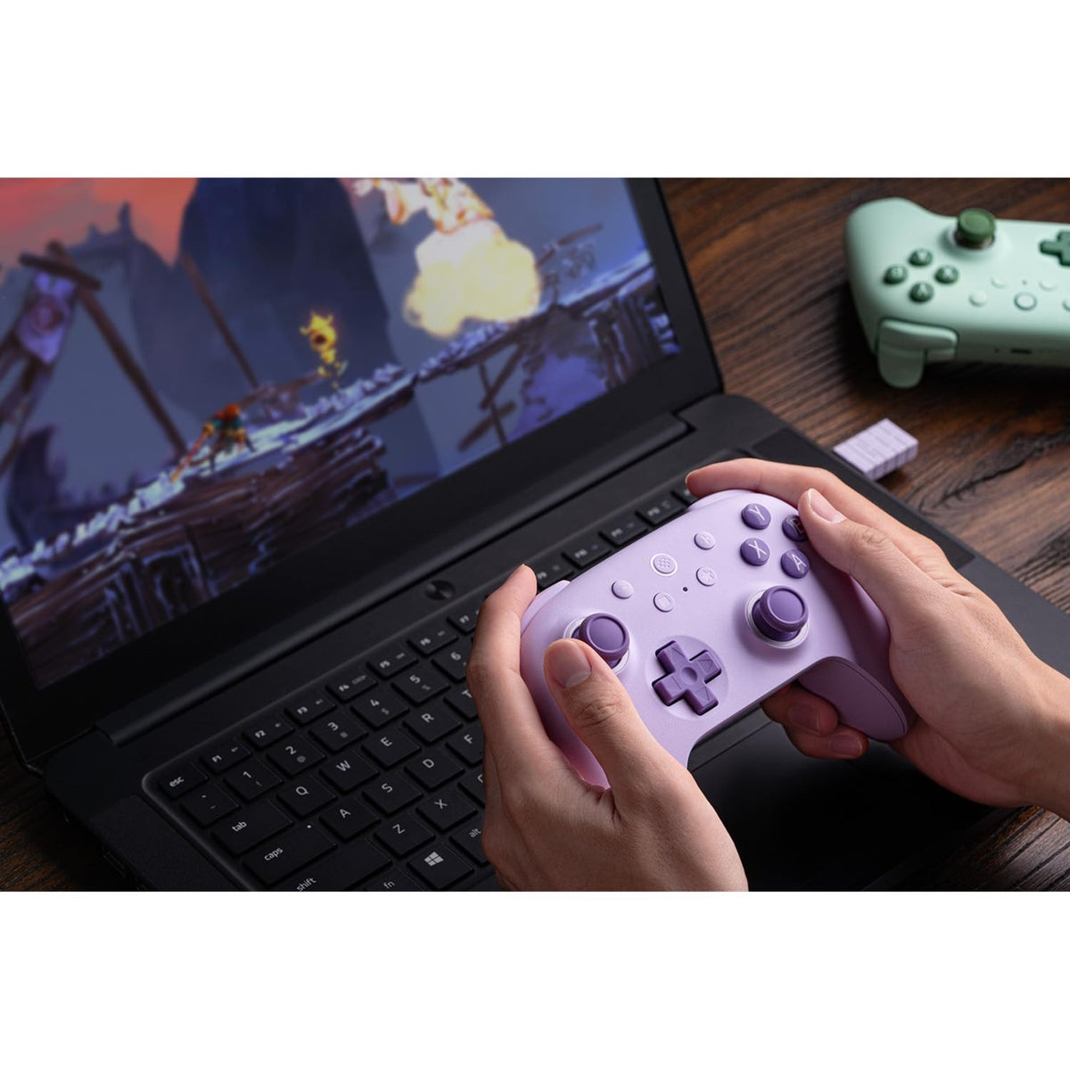Gamepad wireless 8bitdo Ultimate 2c (lilla)