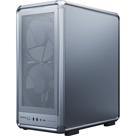 Cooler master masterframe alloggiamento midi tower argb da 500 mesh (argento | 2x USB-A | 1x USB-C | RGB | vetro temperato)