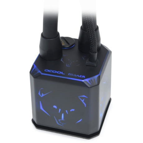 Alphacool eisbaer 360 aurora hpe raffreddamento ad acqua (nero)