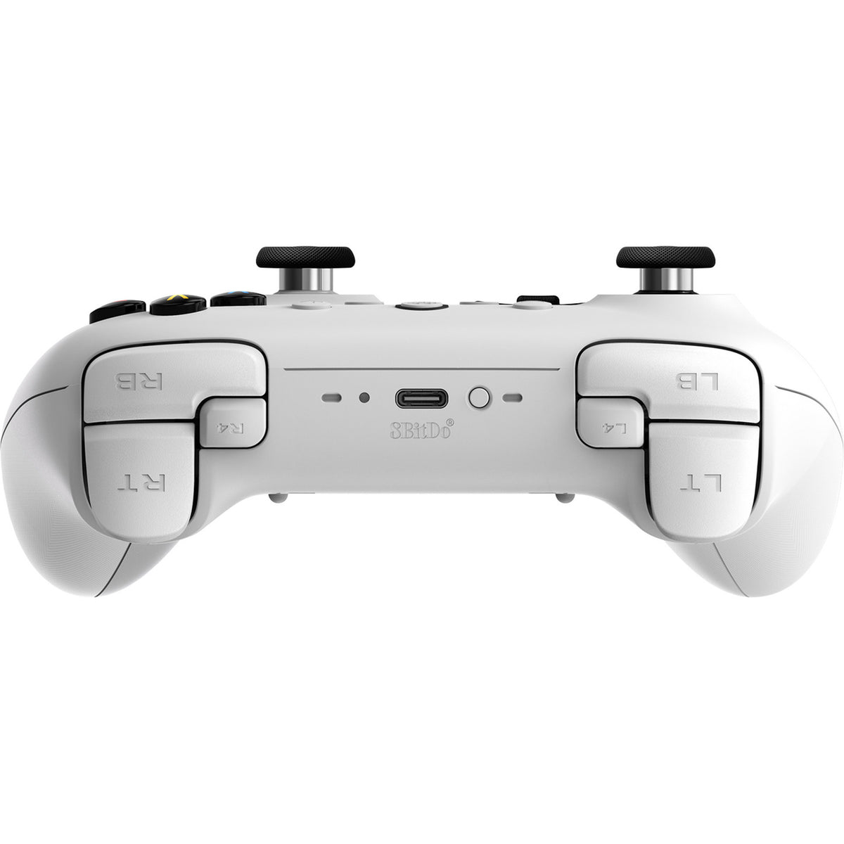 Controller wireless 8bitdo Ultimate 2 (bianco, bluetooth 2,4 GHz, USB, PC)
