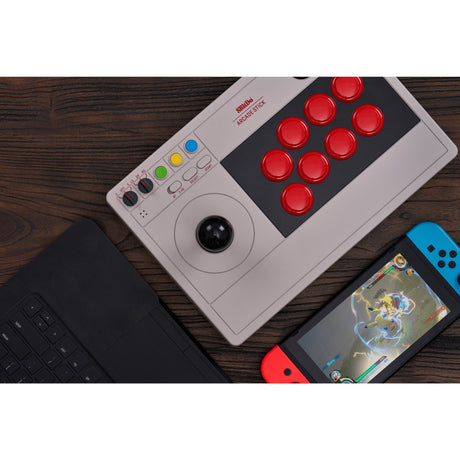 Gamepad arcade stick 8bitdo (grigio)