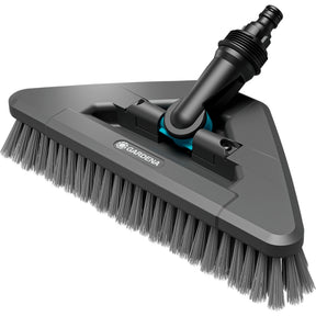 Gardena cleansystem manico spazzola spazzola per lavaggio soft flex (grigio, 18812-20)