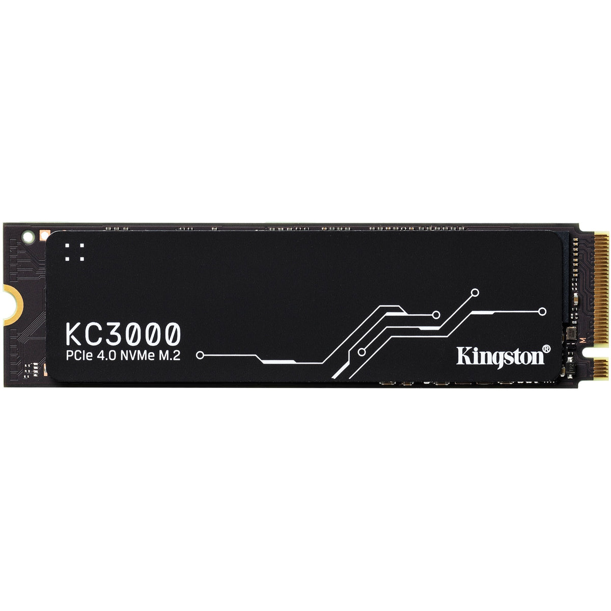 SSD Kingston KC3000 da 512 GB (Nero, Skc3000S 512G, PCIe 4.0 NVMe, M.2 2280)