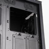 Custodia midi tower Silverstone seta q1 (nera | 2x USB-A | 1x USB-C)