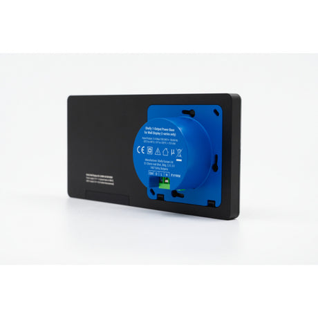 Pannello di controllo Shelly wall display x2i (nero, touchscreen, Wi-Fi 6, Bluetooth 5.4)