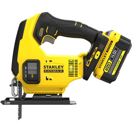 Stanley sfmcs600m2k fatmax® v20 seghetto alternativo a batteria 18v 4.0ah in valigetta
