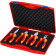Set elettronica Knipex set di pinze vde 002015 (rosso giallo, 4 pezzi)
