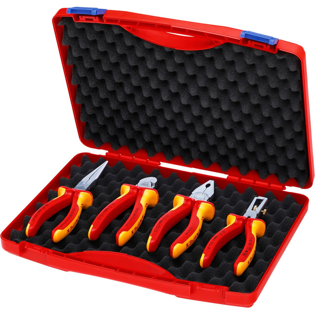 Set elettronica Knipex set di pinze vde 002015 (rosso giallo, 4 pezzi)