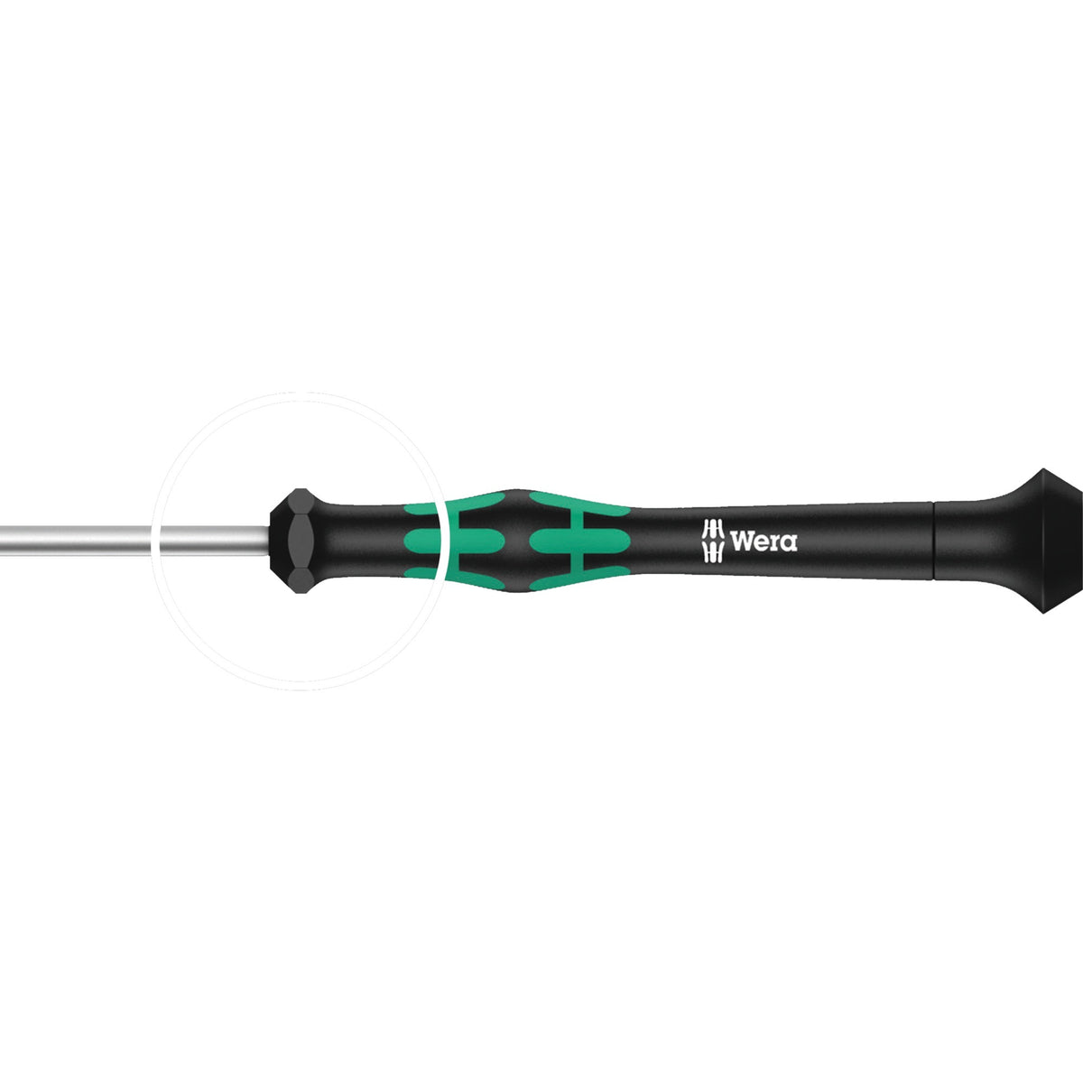 Wera kraftform 12sb1 micro screwdriver set (black green, for electrical appliances)