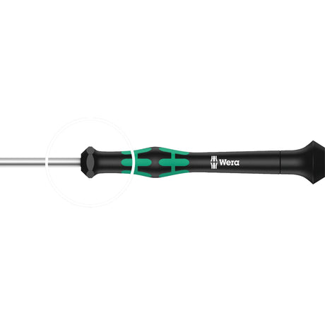 Wera kraftform 12sb1 micro screwdriver set (black green, for electrical appliances)