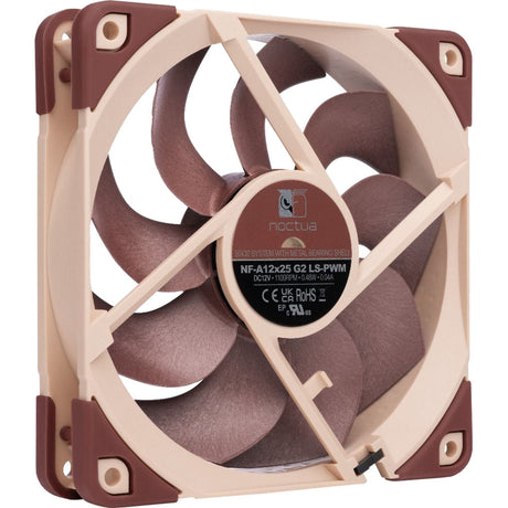 Ventola per case Noctua nf-a12x25 g2 ls-pwm (marrone, 120 x 120 x 25 mm)