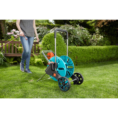 Carrello portagomma Gardena aquaroll m easy (grigio turchese, 18515-20)