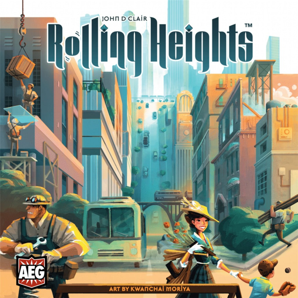 Gioco da tavolo European Player Network Rolling Heights (inglese, 1 - 4 giocatori, 60 minuti, da 14 anni)