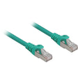 Cavo di rete Sharkoon SFTP, RJ-45 con Cat.6a (verde, 0,25 metri, senza alogeni)