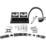 Silenzio! pure loop 3 lx 240 raffreddamento ad acqua (nero, pwm)