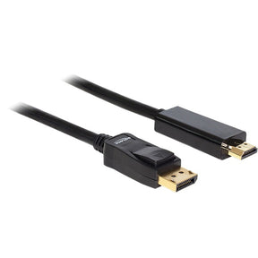 Delock displayport > adattatore hdmi (nero, 2 metri)