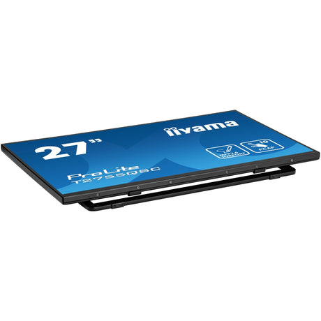 Monitor touchscreen Iiyama Prolite T2755QSC-B1 27 (nero, HDMI, porta display, 2x USB-A, USB-B)