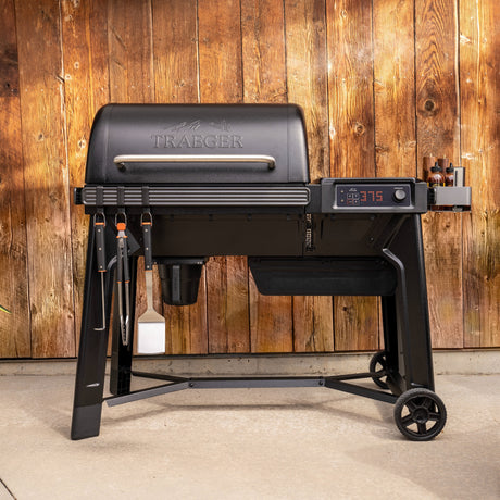 Barbecue a pellet Traeger Woodridge (nero, wifire)