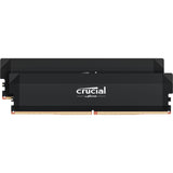 RAM dual-kit Crucial da 64 GB DDR5-6000 (2x 32 GB) (nera, CP2K32G60C40U5B, Pro OC, XMP 3.0, Expo)