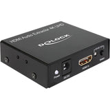 Delock Adattatore 4K per estrattore audio HDMI (nero)