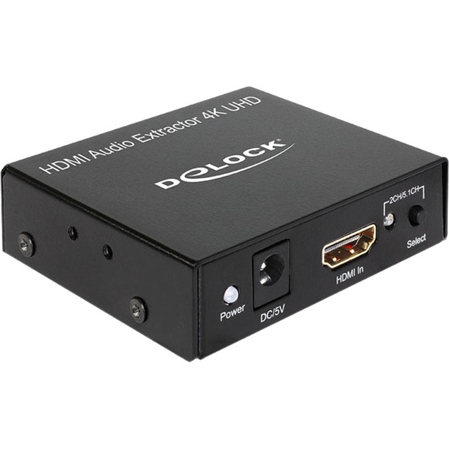 Delock Adattatore 4K per estrattore audio HDMI (nero)