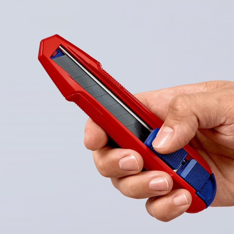Taglierino universale Knipex cutix (rosso blu, incl. 2 lame)