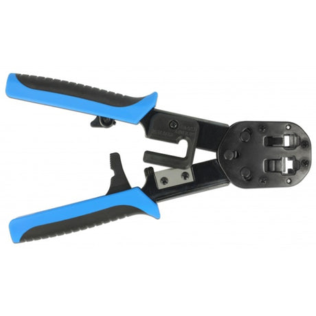 Delock pinza a crimpare rj45 + set di taglio (nero blu)