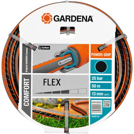 Tubo flessibile Gardena comfort flex 13 mm (1 2 ) (arancione nero, 18039-20, 50 m)