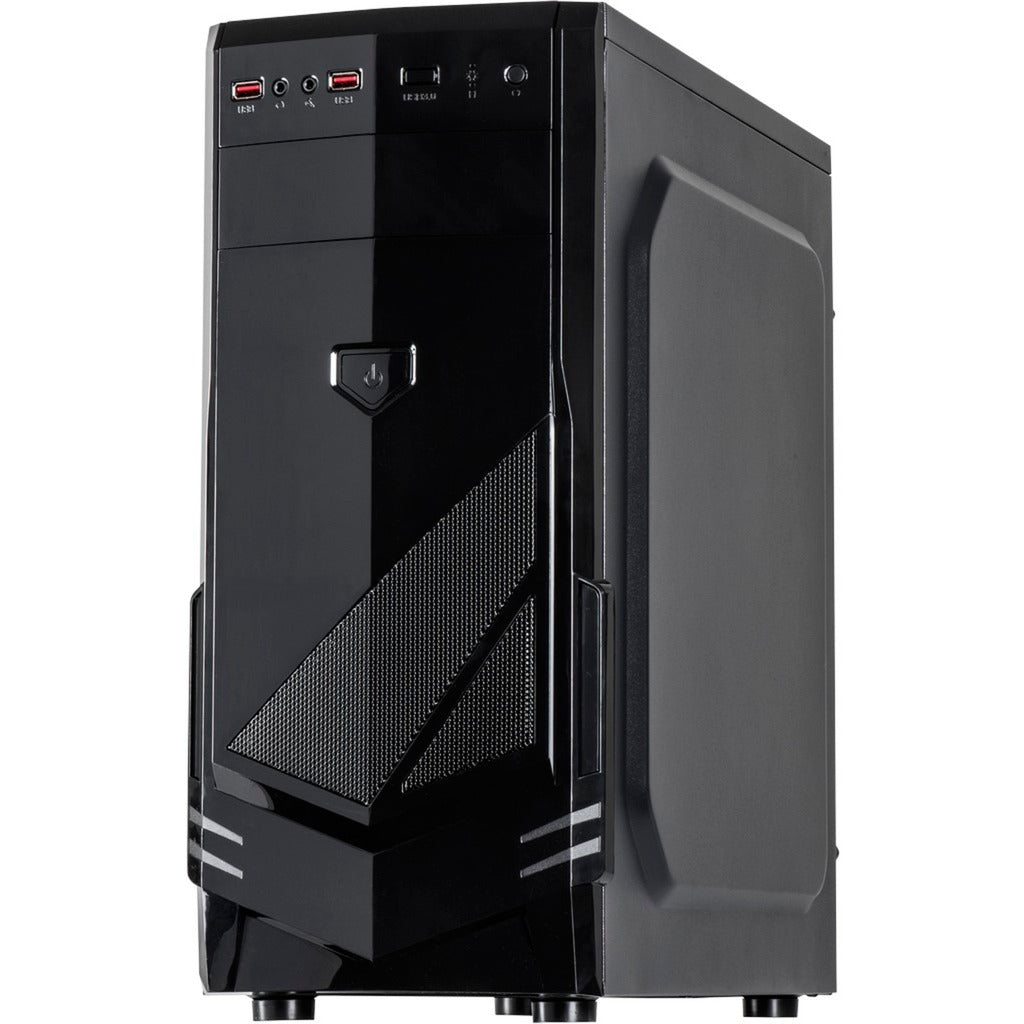 Custodia midi tower Inter-tech b-30 (nera | 2x USB-A)