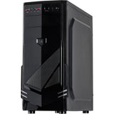 Custodia midi tower Inter-tech b-30 (nera | 2x USB-A)