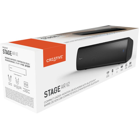 Soundbar Creative stage air v2 (nera, bluetooth)