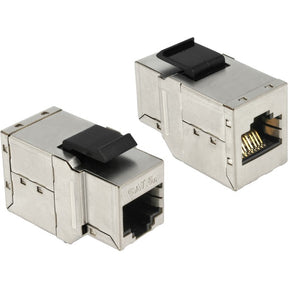 Delock modulo keystone in metallo rj45 bu-bu cat6a