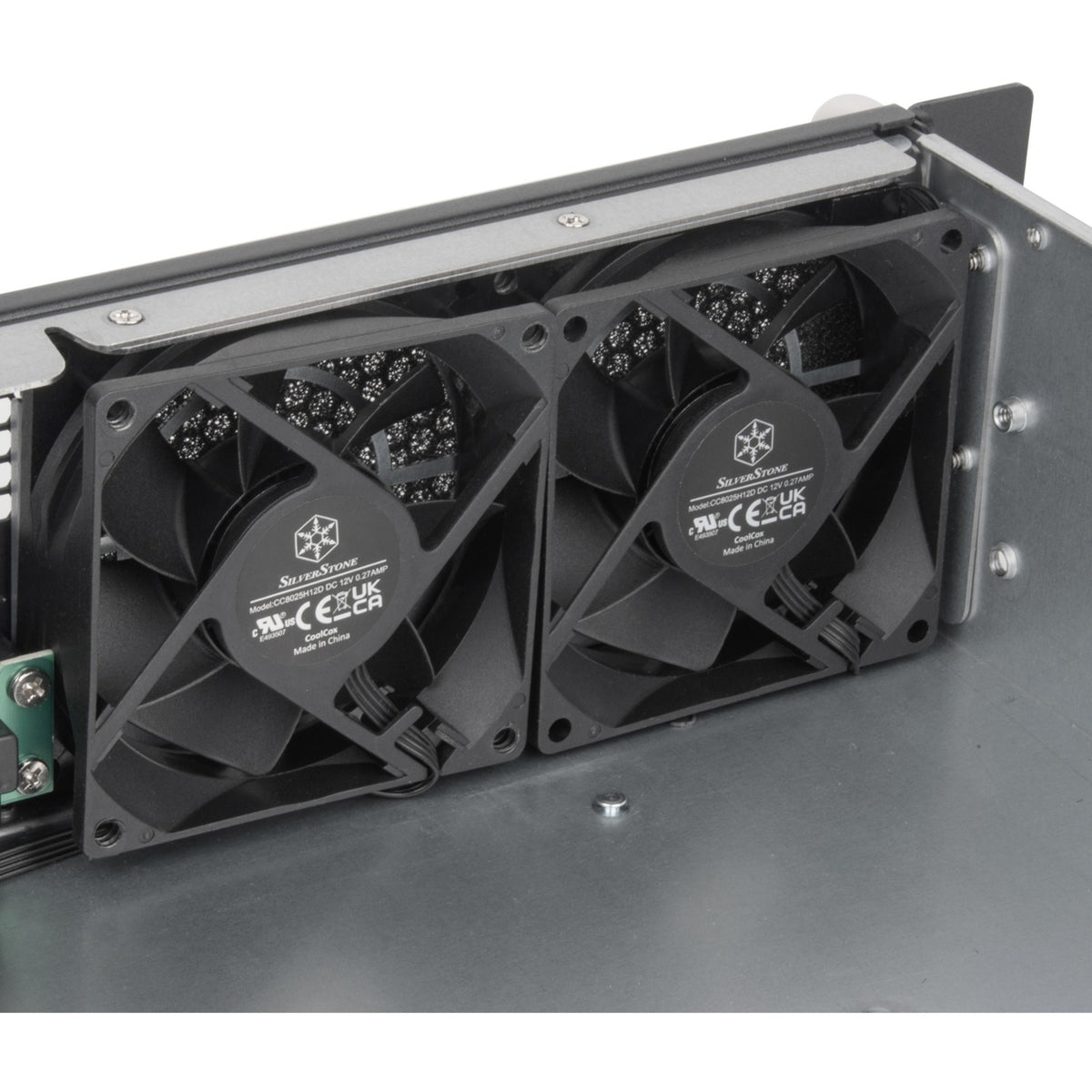 Silverstone sst-rm23-502-mini contenitore rack (nero)