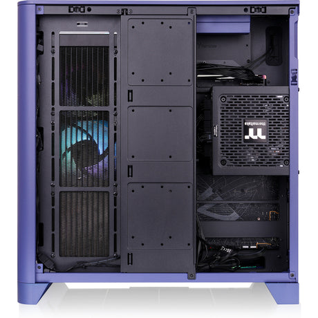 Custodia Thermaltake view 390 air future crepuscolo midi tower (viola | 2x USB-A | 1x USB-C | vetro temperato)