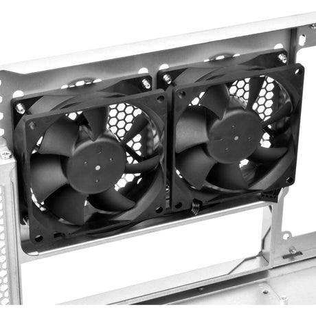 Alloggiamento rack Silverstone rm44 (nero | 4u | usb tipo-c | 2 ventole da 80 mm incluse)