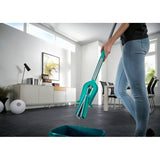 Lavapavimenti Leifheit Picobello s micro duo con manico - larghezza di pulizia 27 cm - turchese - grigio