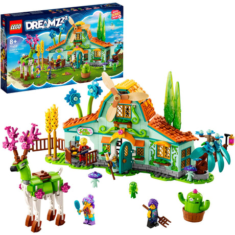 Lego dreamzzz - stalla con giocattoli costruibili per creature da sogno (71459)