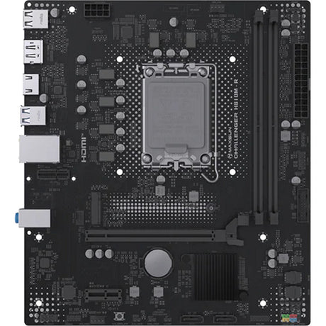 Scheda madre Maxsun MS-Challenger H810M-R Socket 1851 (nero, GB-LAN, audio, µATX)