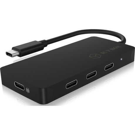 Hub USB Icy Box ib-hub1429-cpd (nero)